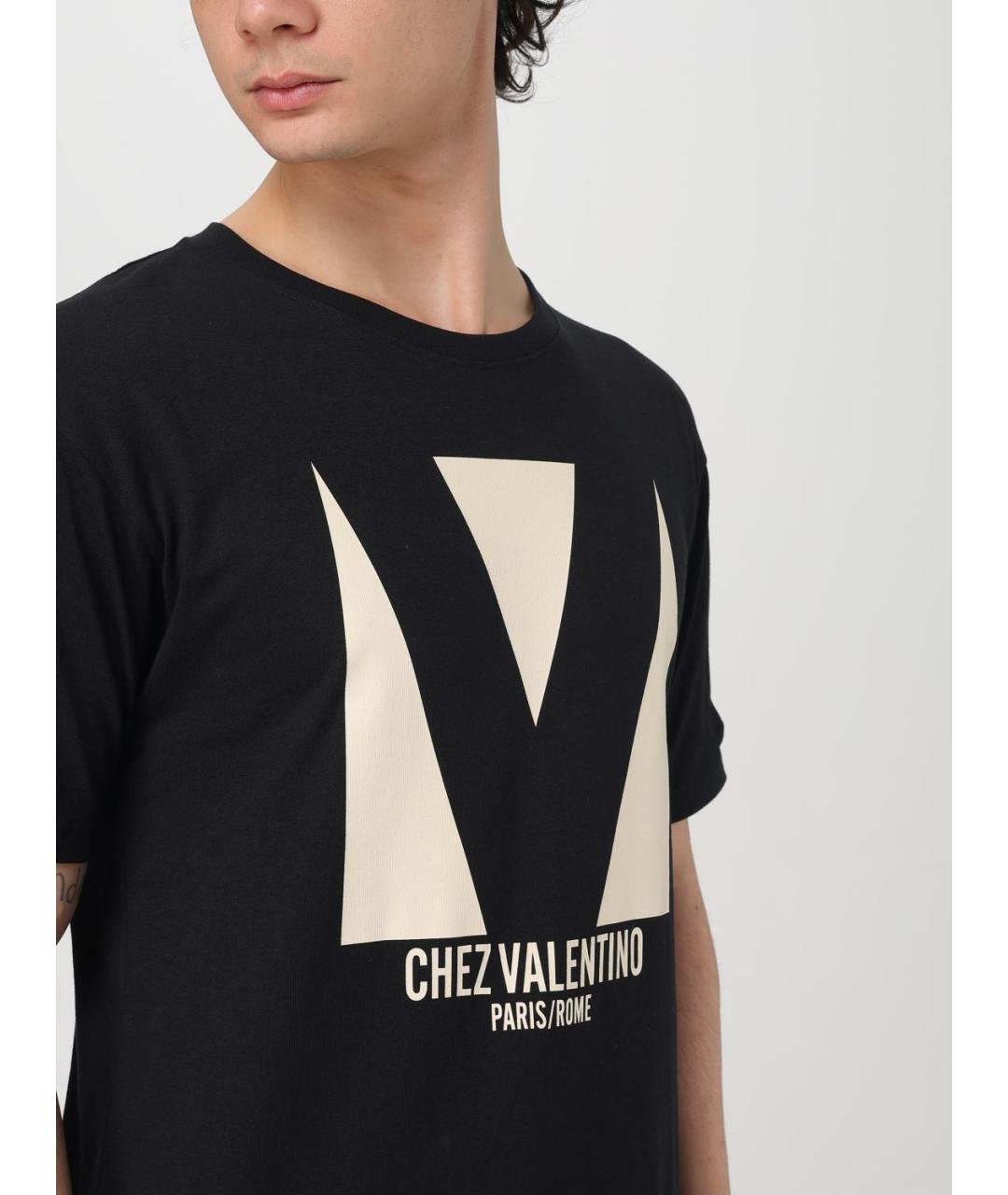 VALENTINO Черная футболка, фото 6