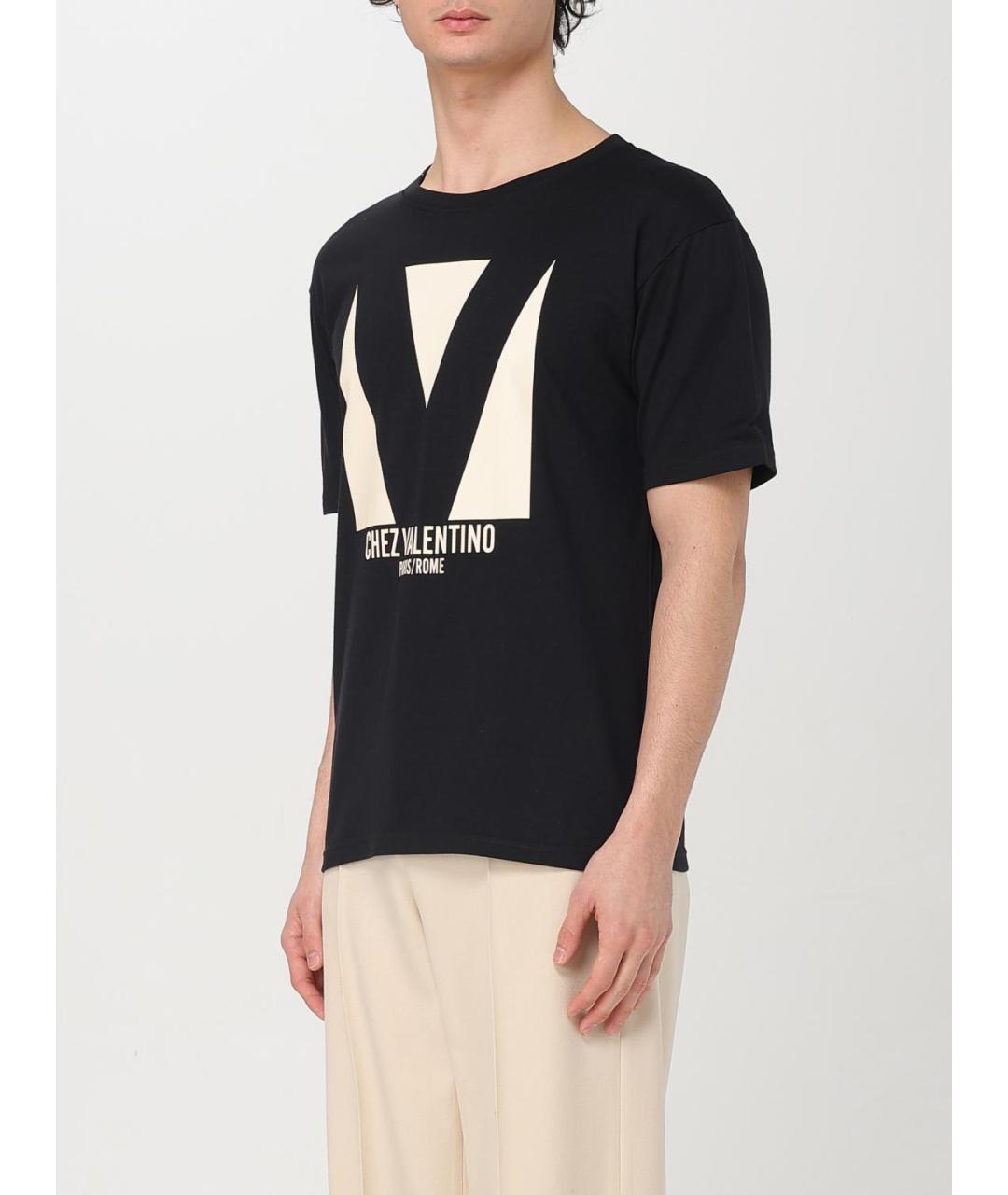 VALENTINO Черная футболка, фото 5