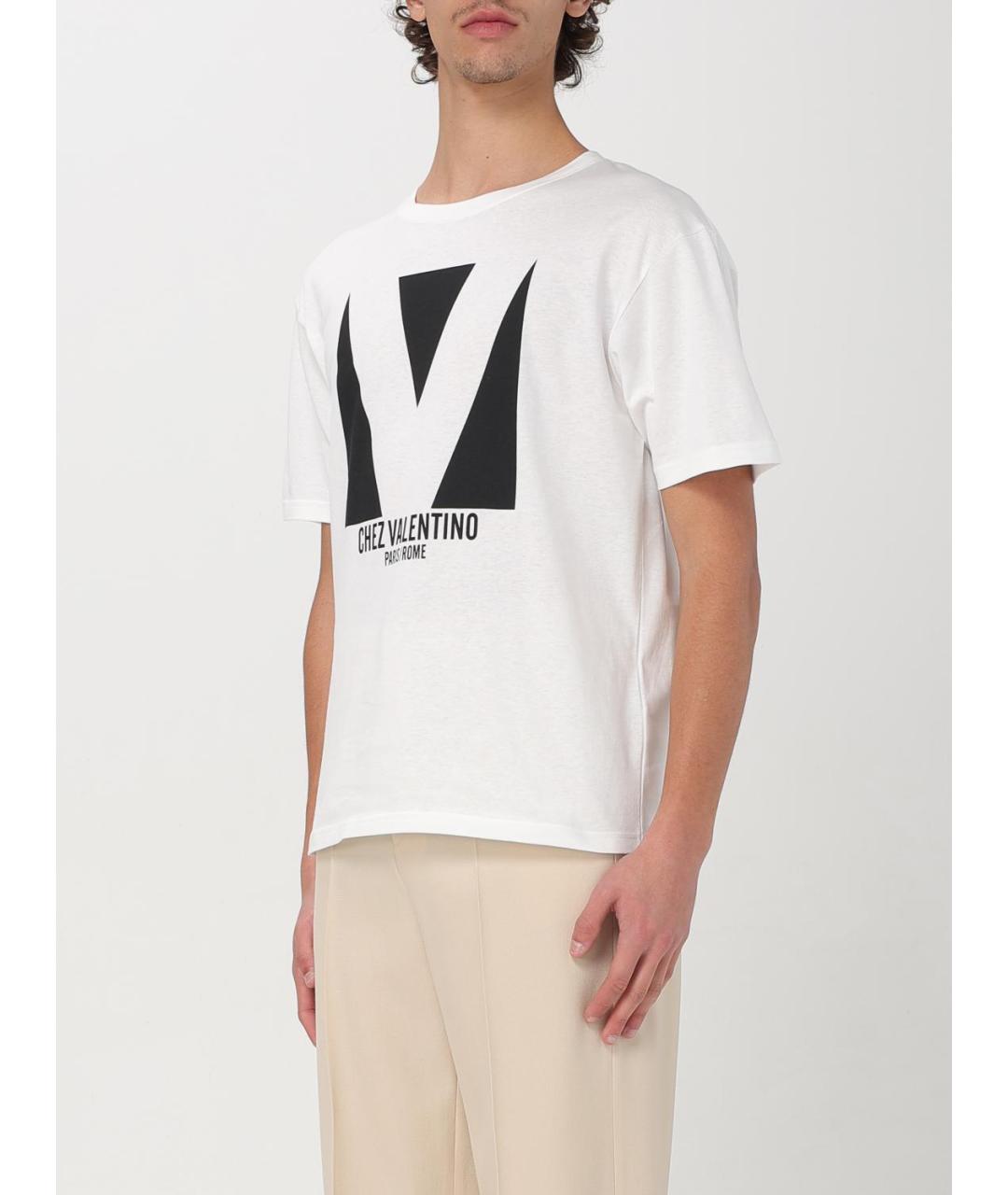 VALENTINO Белая футболка, фото 5