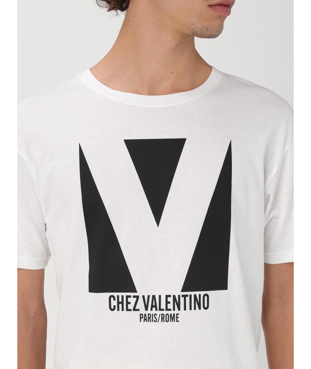 VALENTINO Белая футболка, фото 6