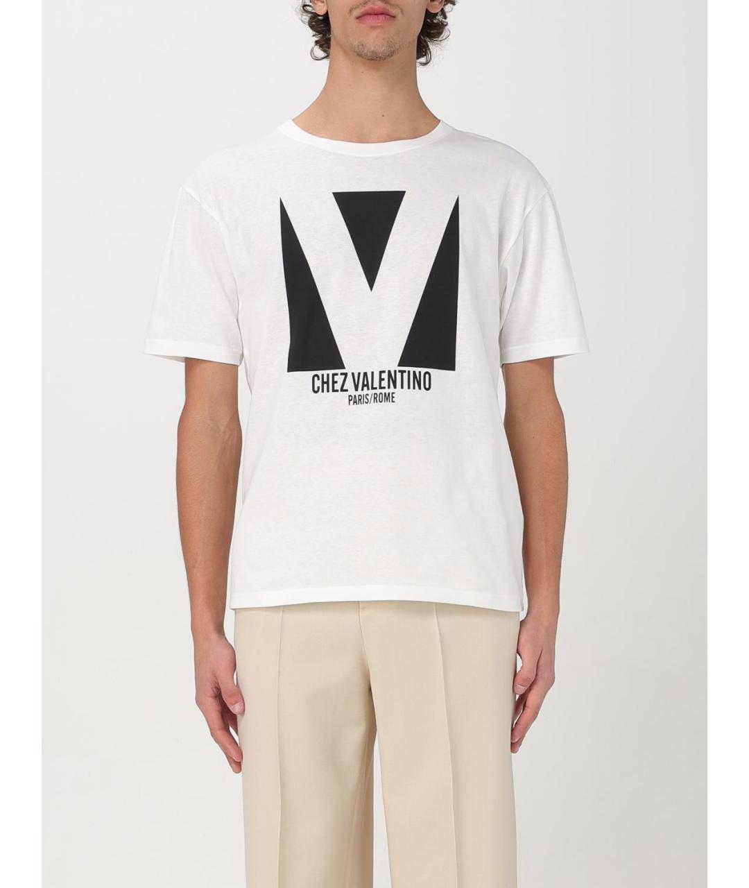 VALENTINO Белая футболка, фото 2