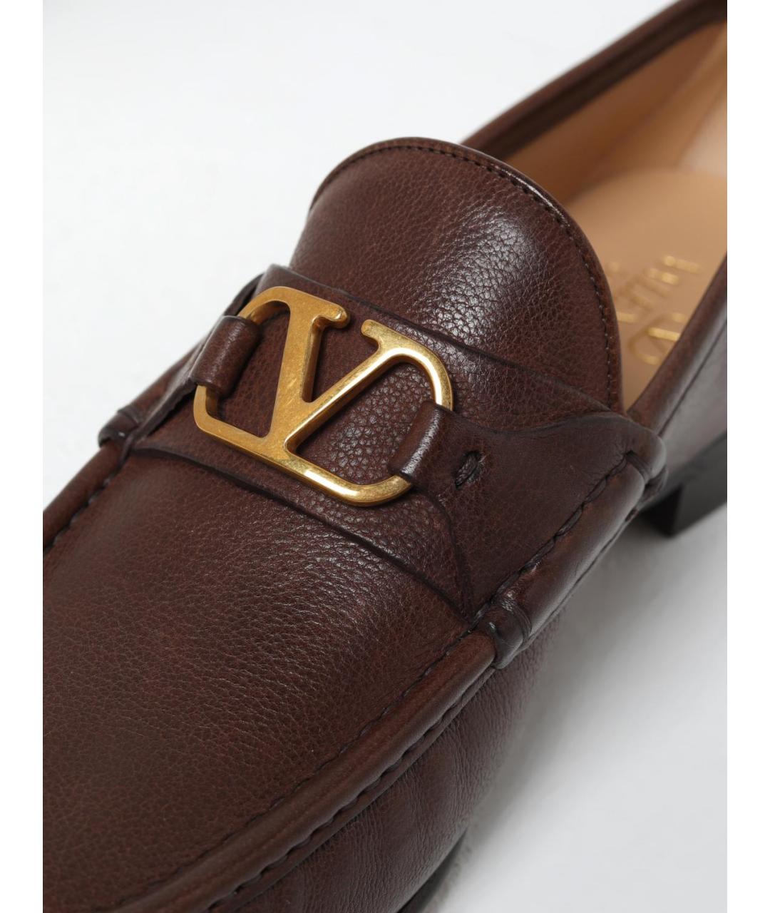 VALENTINO Коричневые лоферы, фото 4