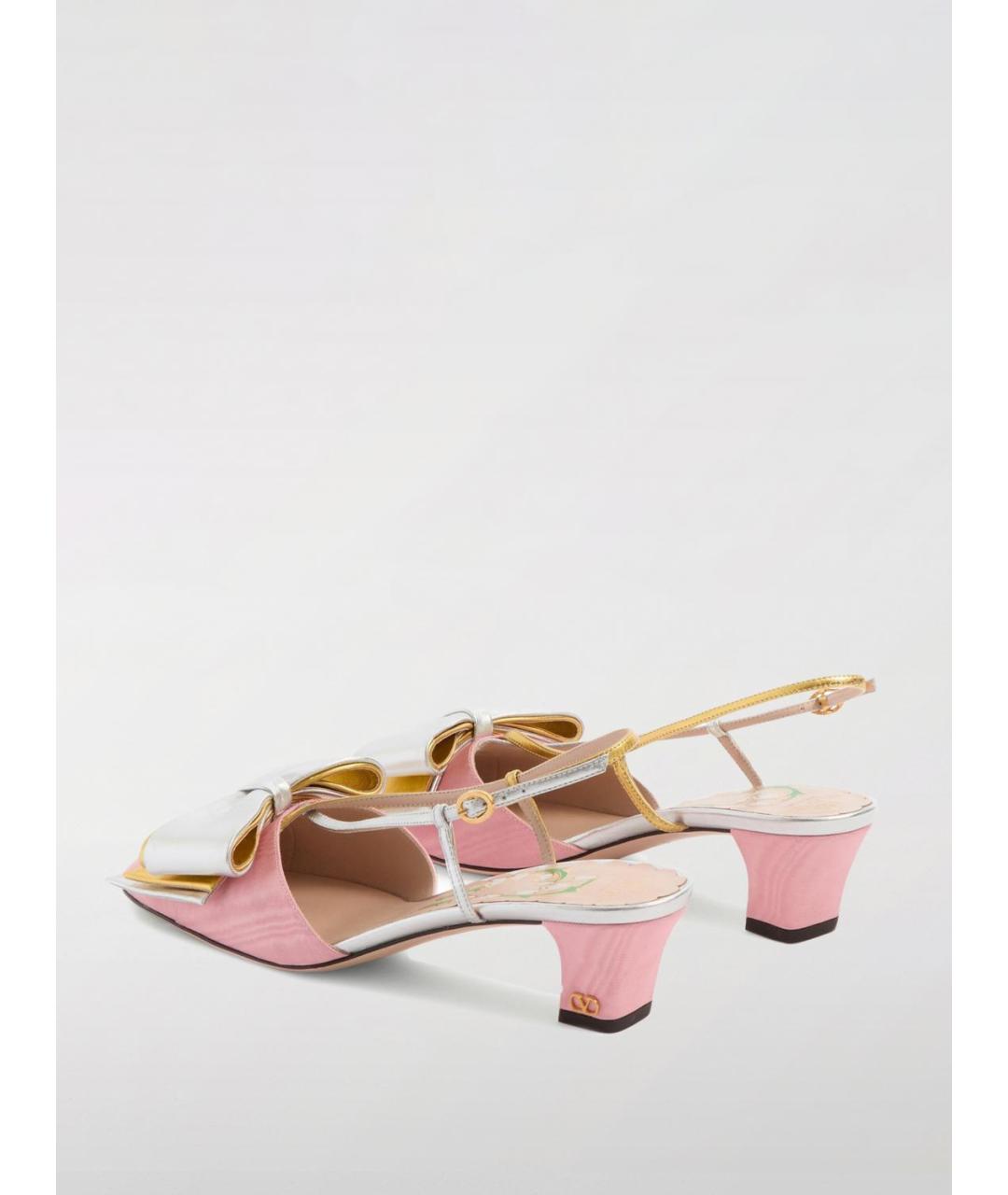 VALENTINO Мульти текстильные туфли, фото 3