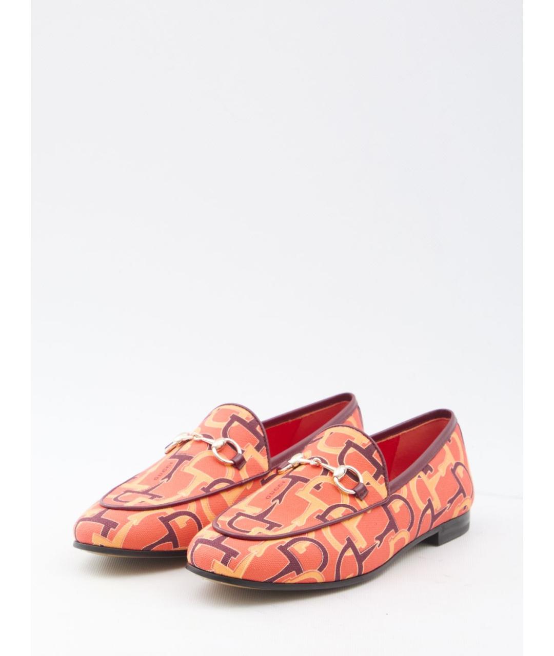 GUCCI Оранжевое лоферы, фото 2