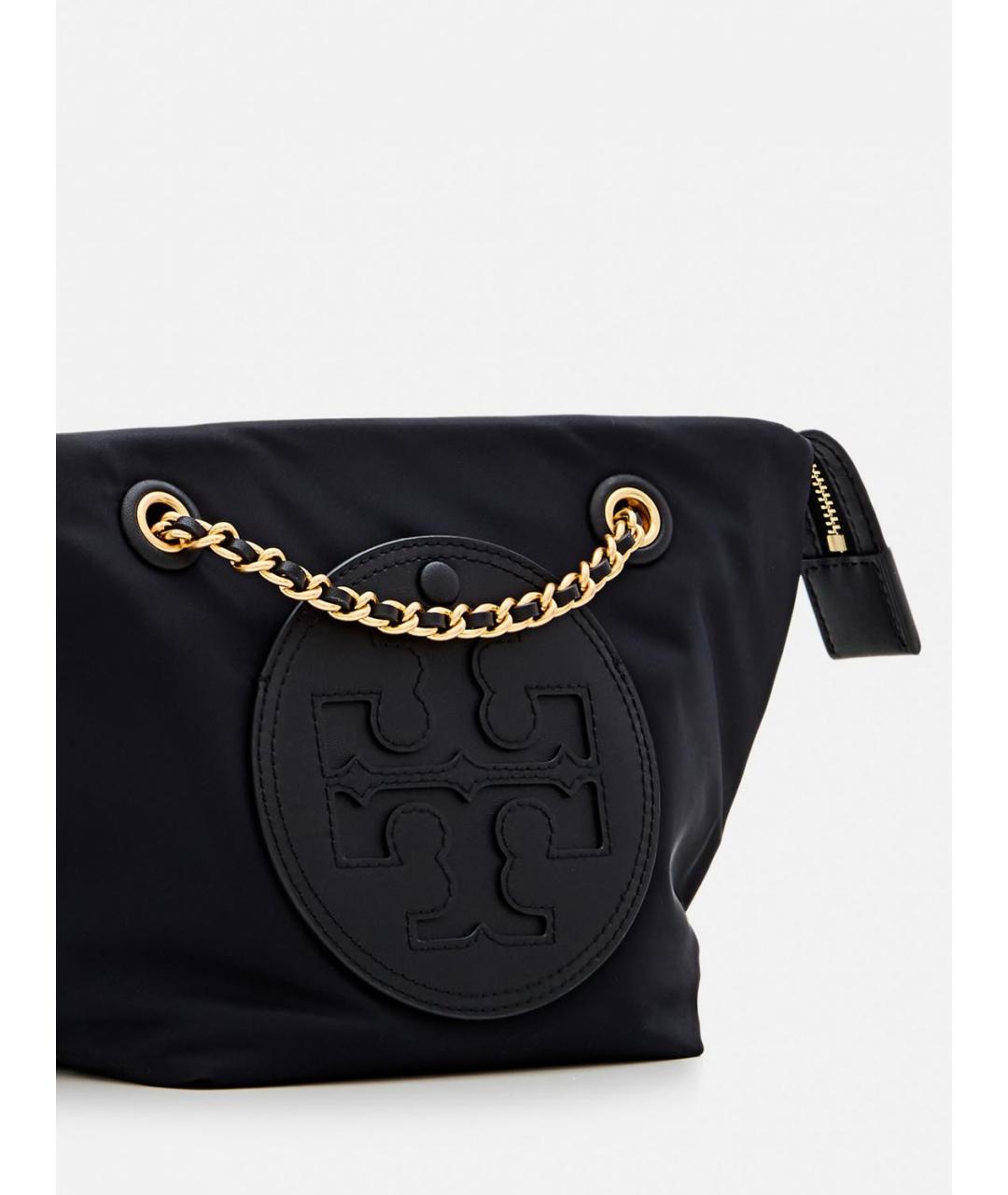 TORY BURCH Черная сумка с короткими ручками, фото 3