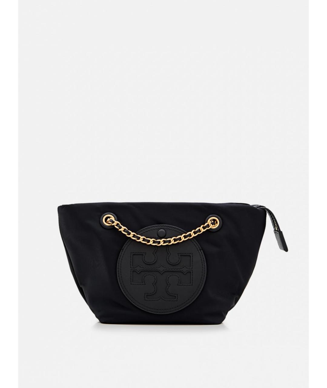 TORY BURCH Черная сумка с короткими ручками, фото 5