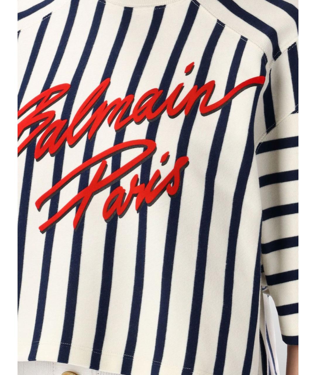 BALMAIN Мульти футболка, фото 4