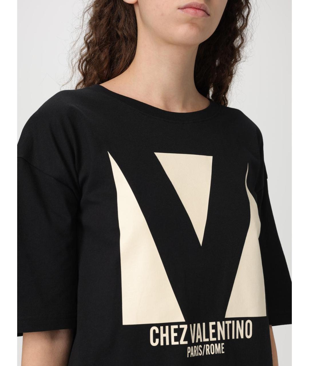 VALENTINO Черная футболка, фото 6