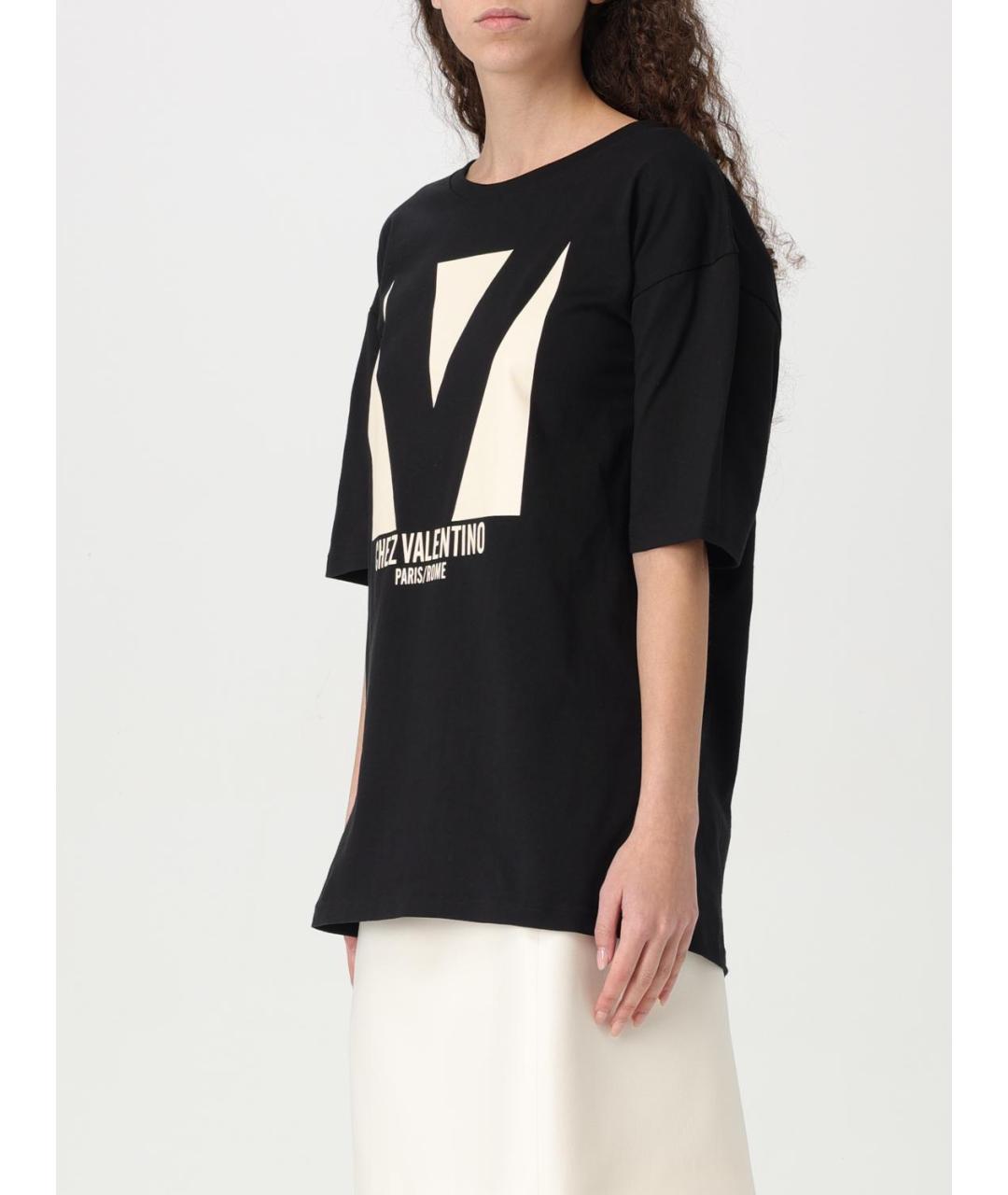VALENTINO Черная футболка, фото 5