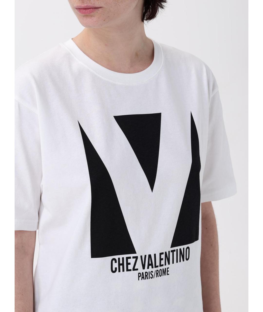 VALENTINO Белая футболка, фото 5