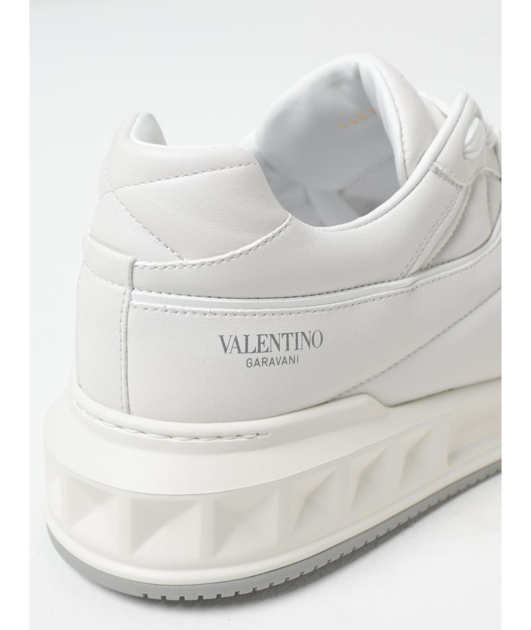 VALENTINO Белые низкие кроссовки / кеды, фото 4