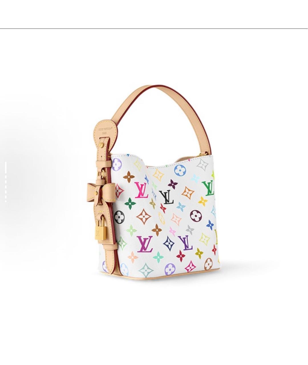 LOUIS VUITTON Белая сумка тоут, фото 2