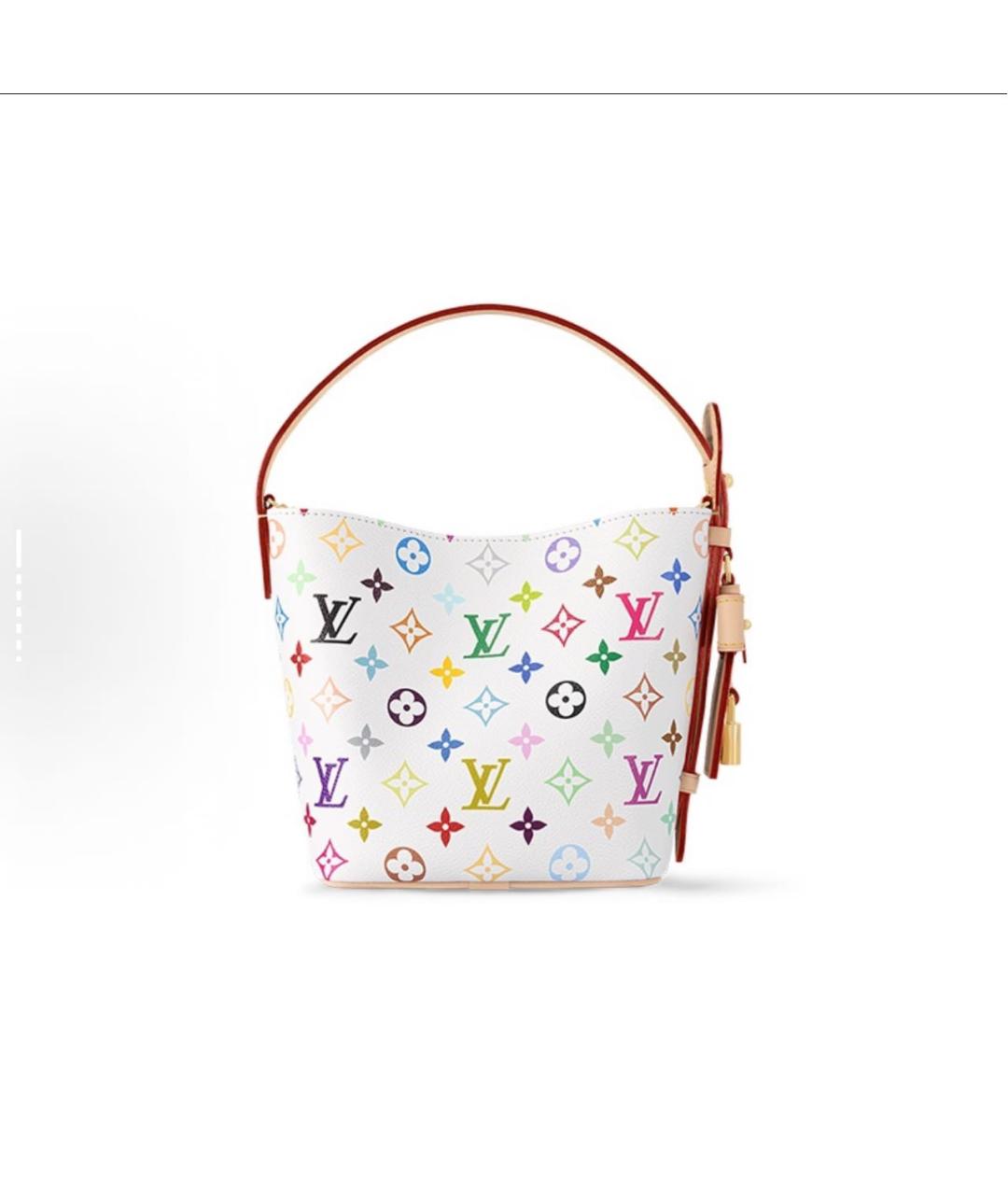 LOUIS VUITTON Белая сумка тоут, фото 3