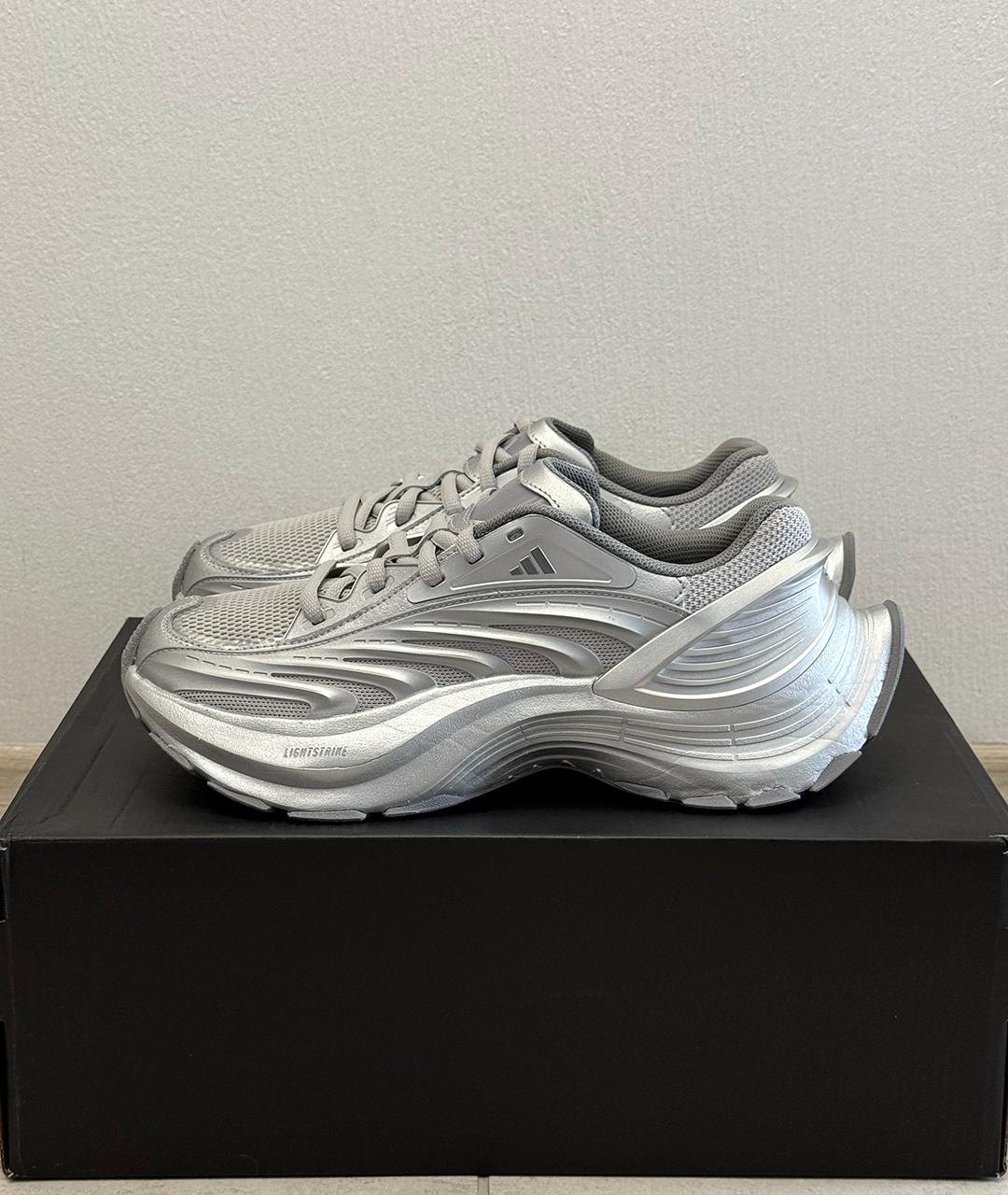 ADIDAS Серебряные низкие кроссовки / кеды, фото 3