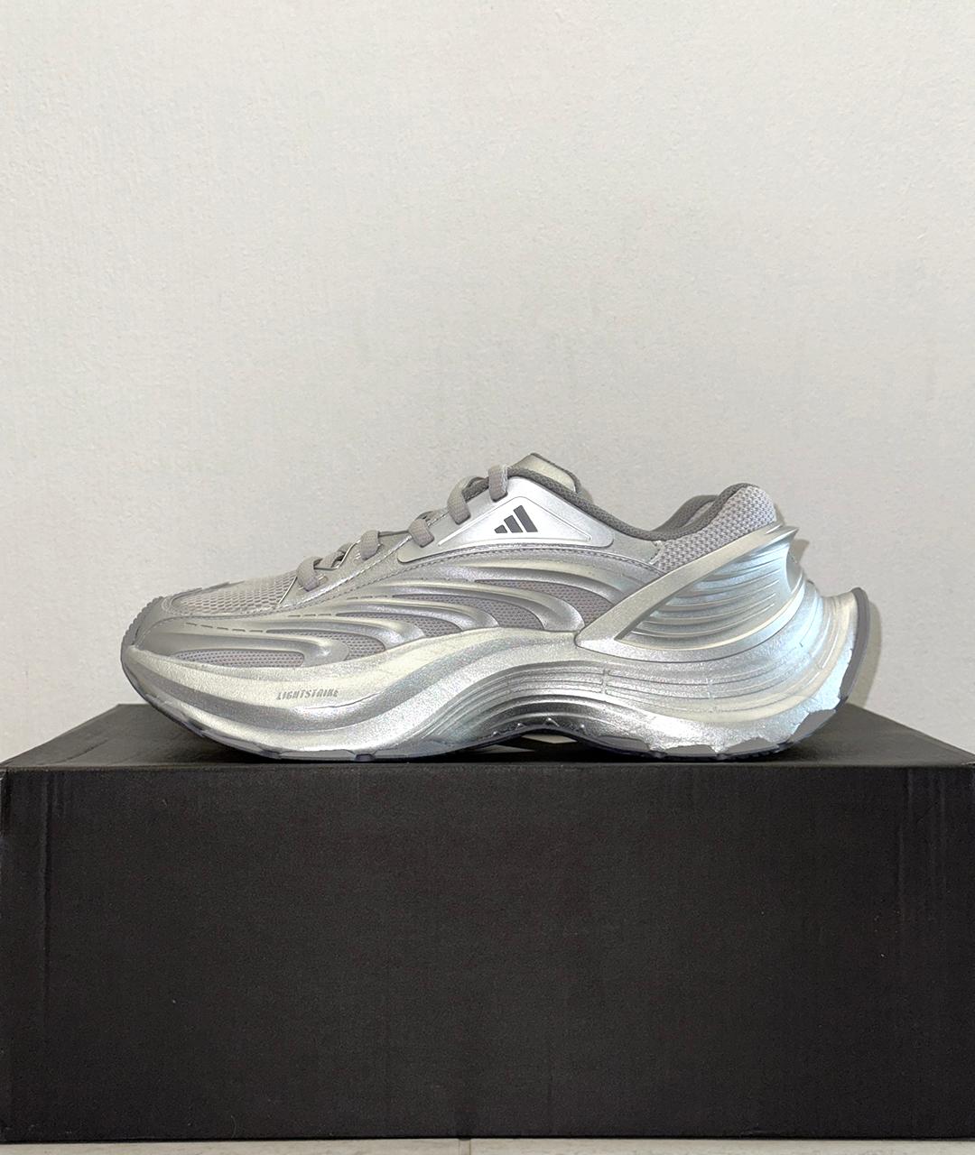 ADIDAS Серебряные низкие кроссовки / кеды, фото 5