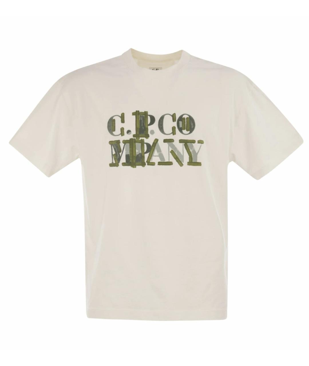 CP COMPANY Белая футболка, фото 1