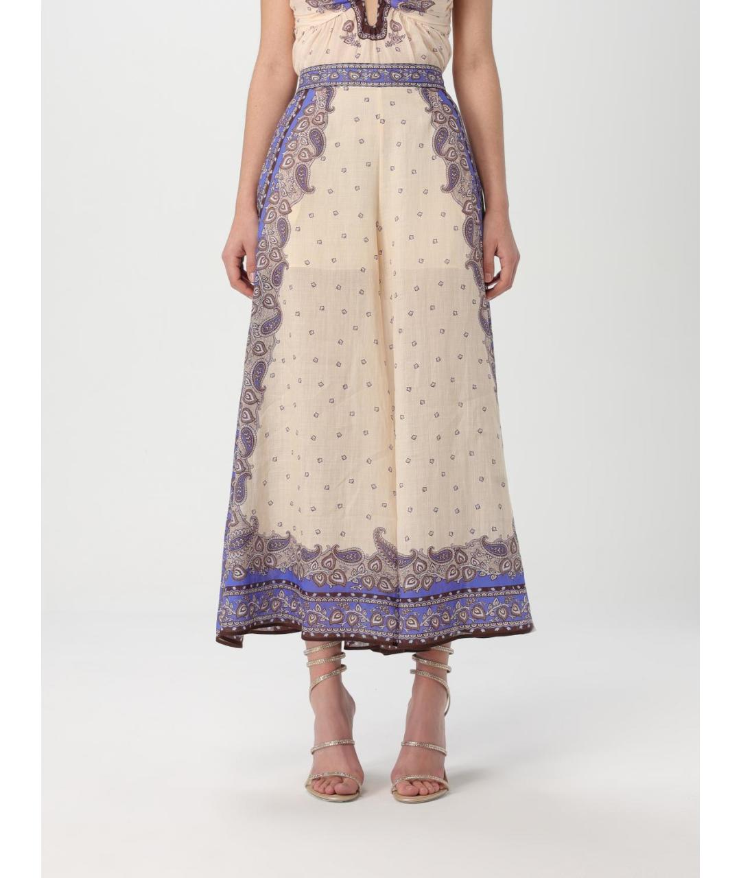 ZIMMERMANN Фиолетовые брюки широкие, фото 2