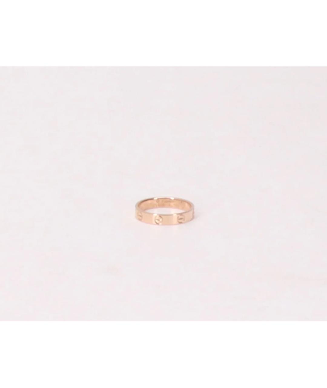 CARTIER Розовое кольцо из розового золота, фото 3