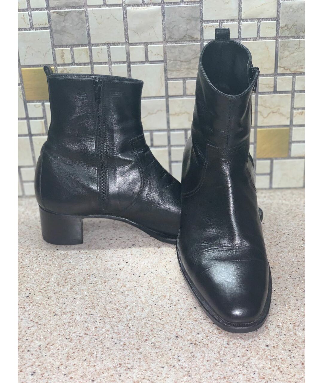 PIERRE HARDY Черные кожаные низкие ботинки, фото 3