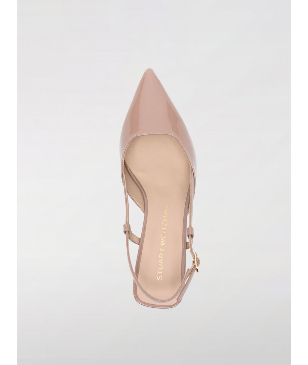 STUART WEITZMAN Бежевые туфли, фото 4
