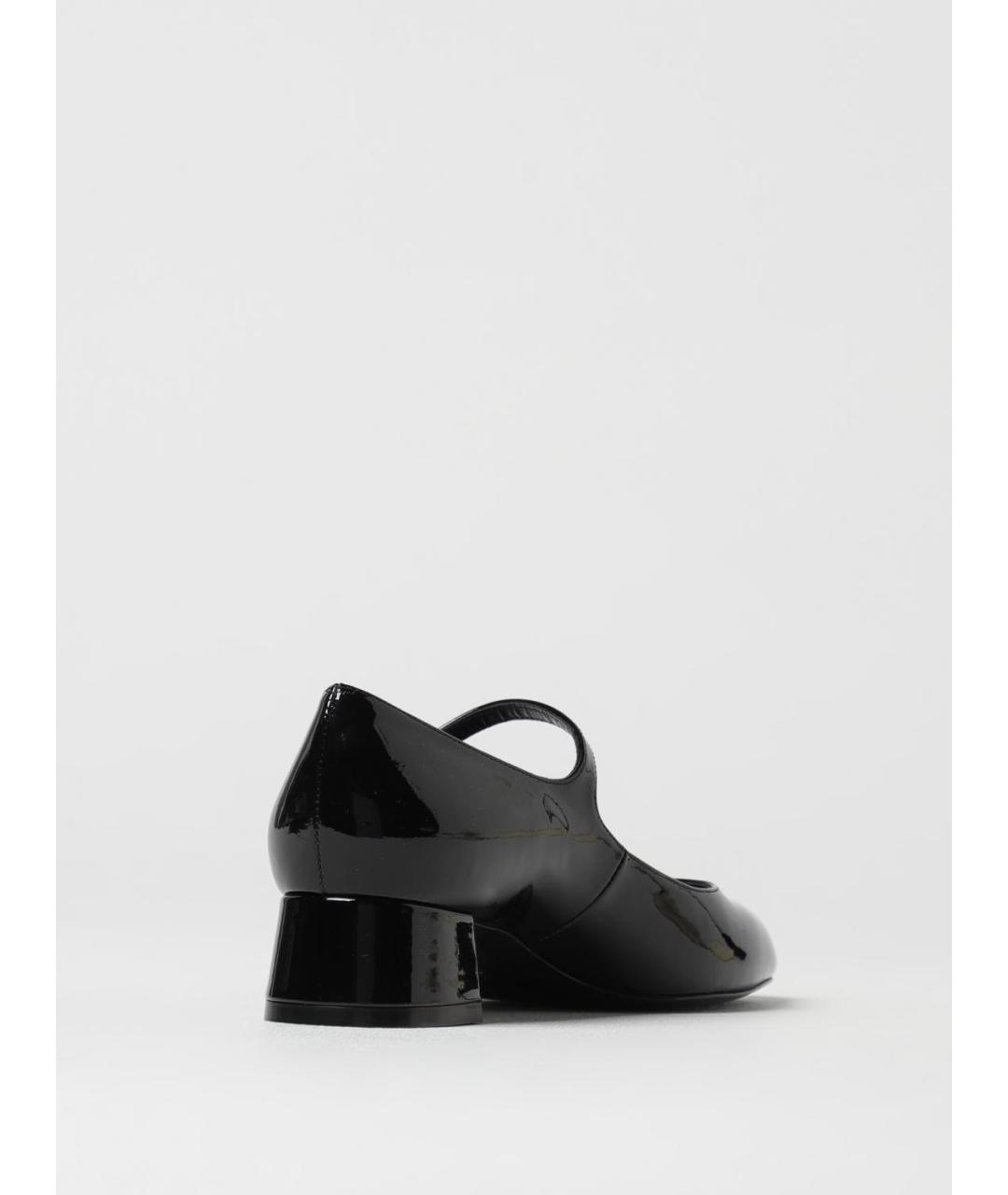 STUART WEITZMAN Черные туфли из лакированной кожи, фото 3