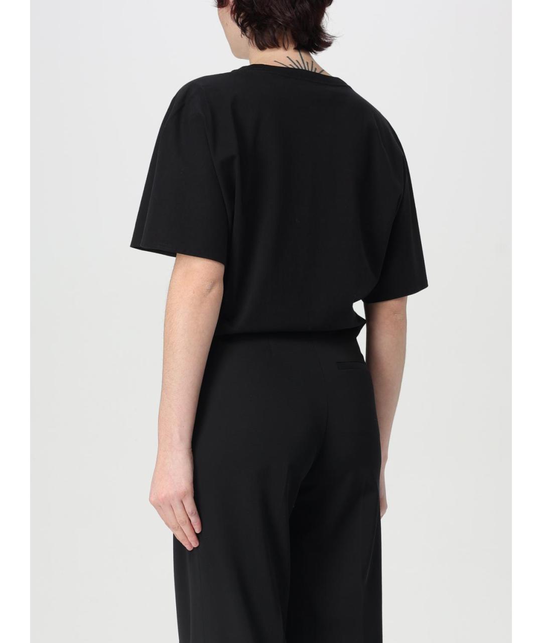 STELLA MCCARTNEY Черная футболка, фото 4