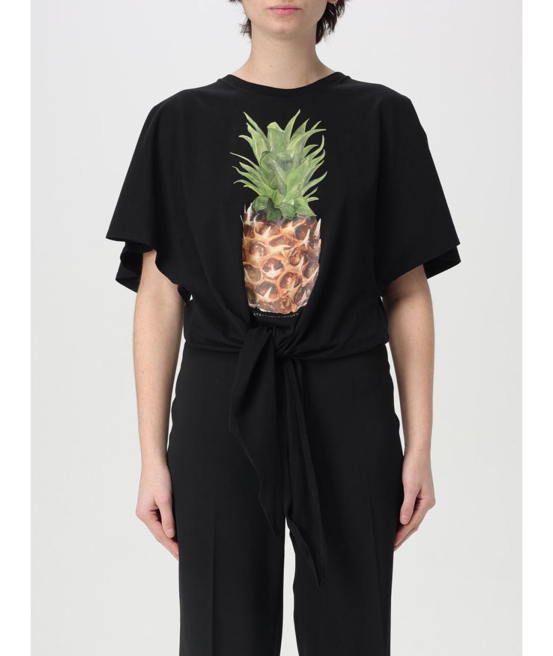 STELLA MCCARTNEY Черная футболка, фото 2