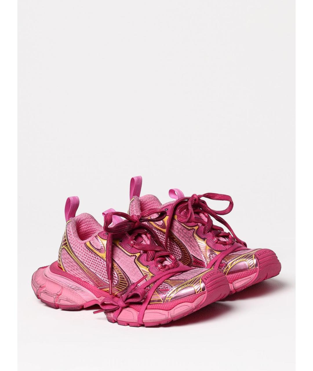 BALENCIAGA Розовые кроссовки, фото 2