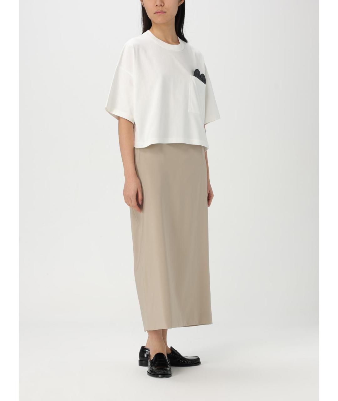 BOTTEGA VENETA Белая футболка, фото 3
