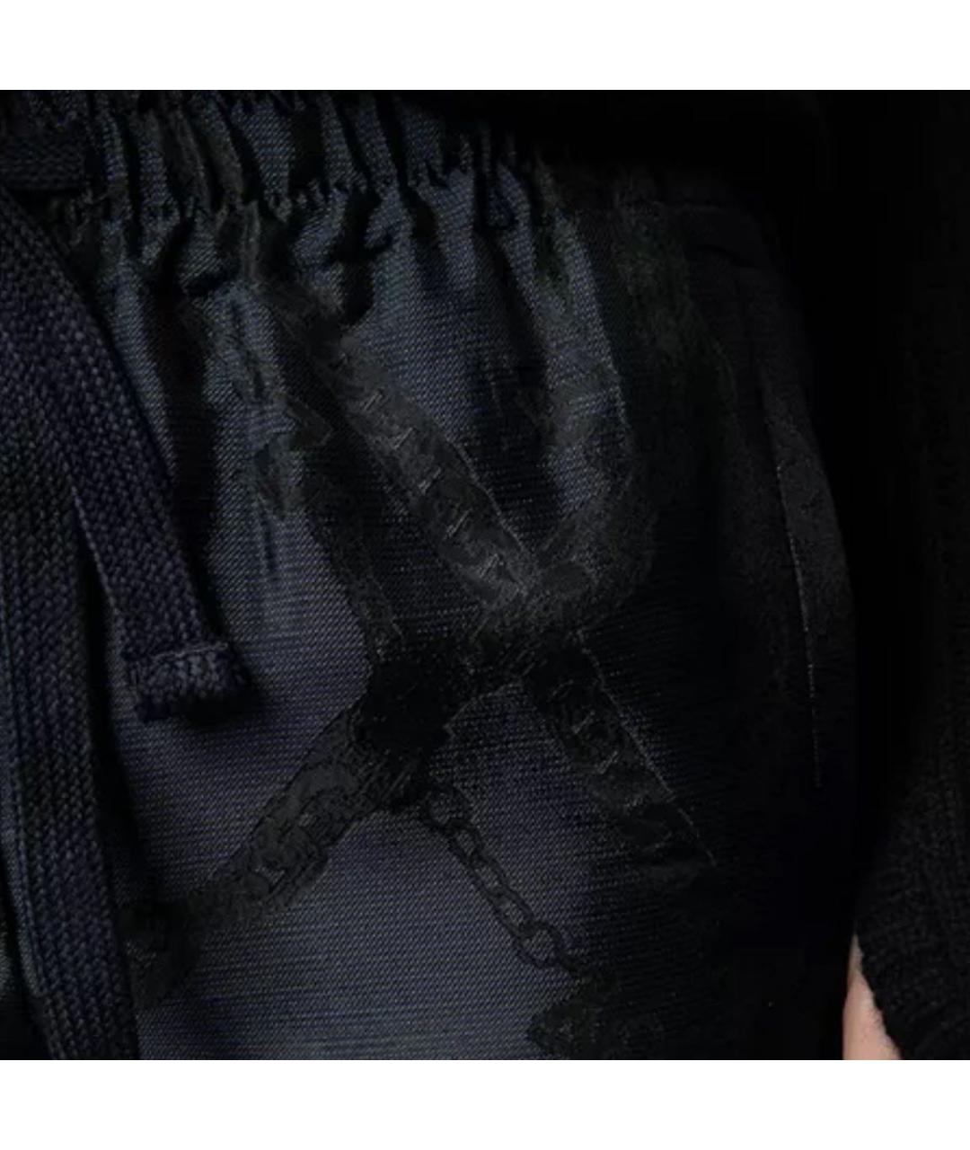 ZADIG & VOLTAIRE Темно-синие вискозные прямые брюки, фото 4