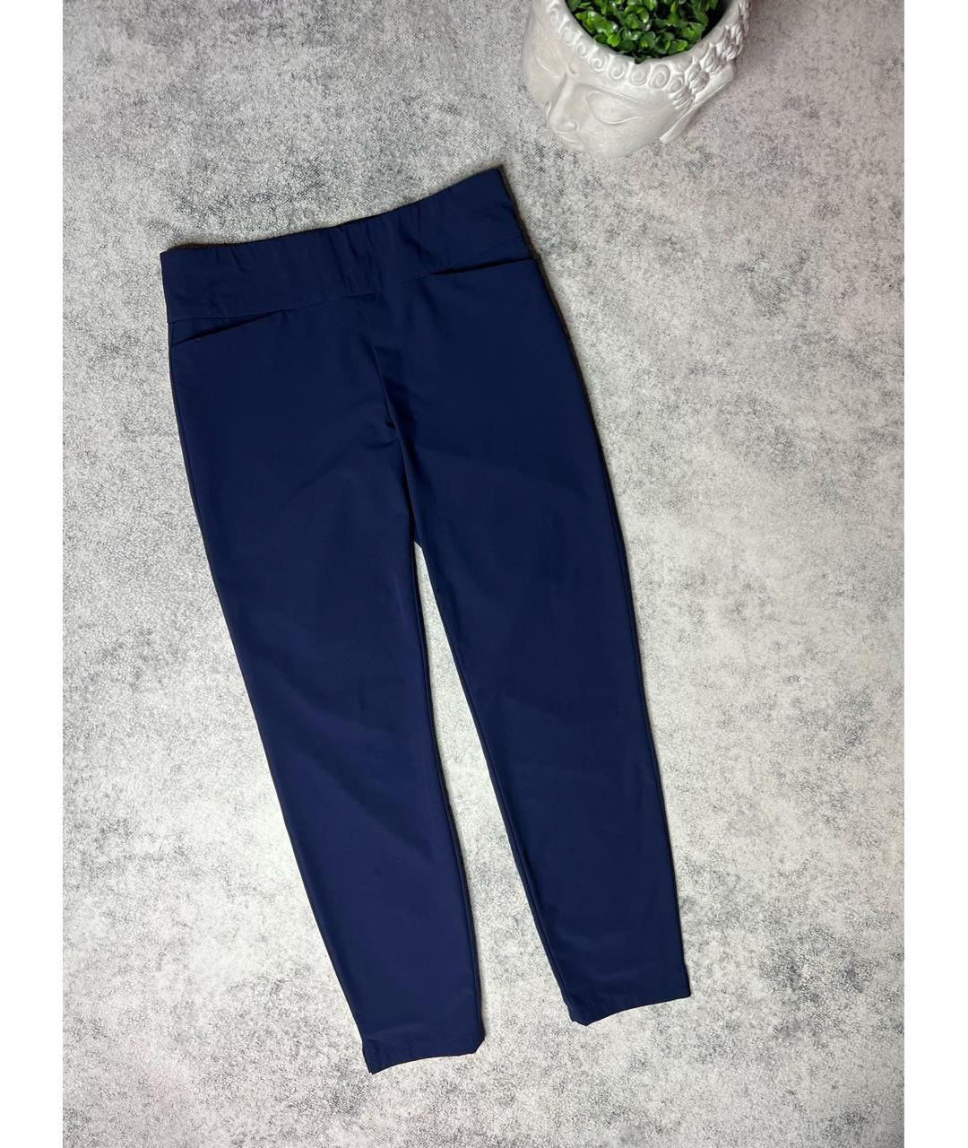 RALPH LAUREN Темно-синие брюки узкие, фото 9