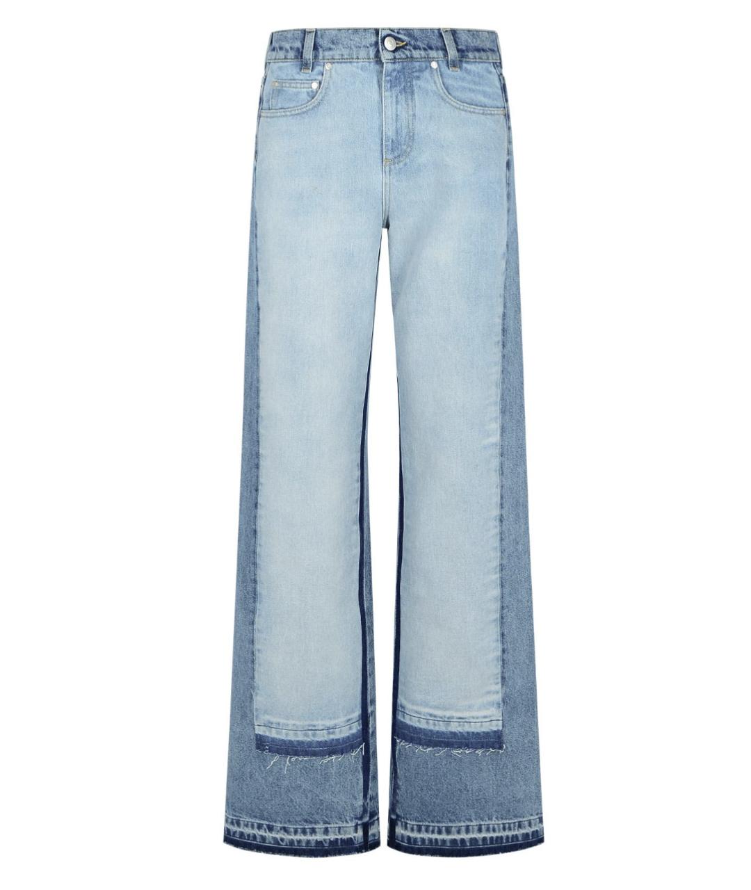 STELLA MCCARTNEY Голубые прямые джинсы, фото 1