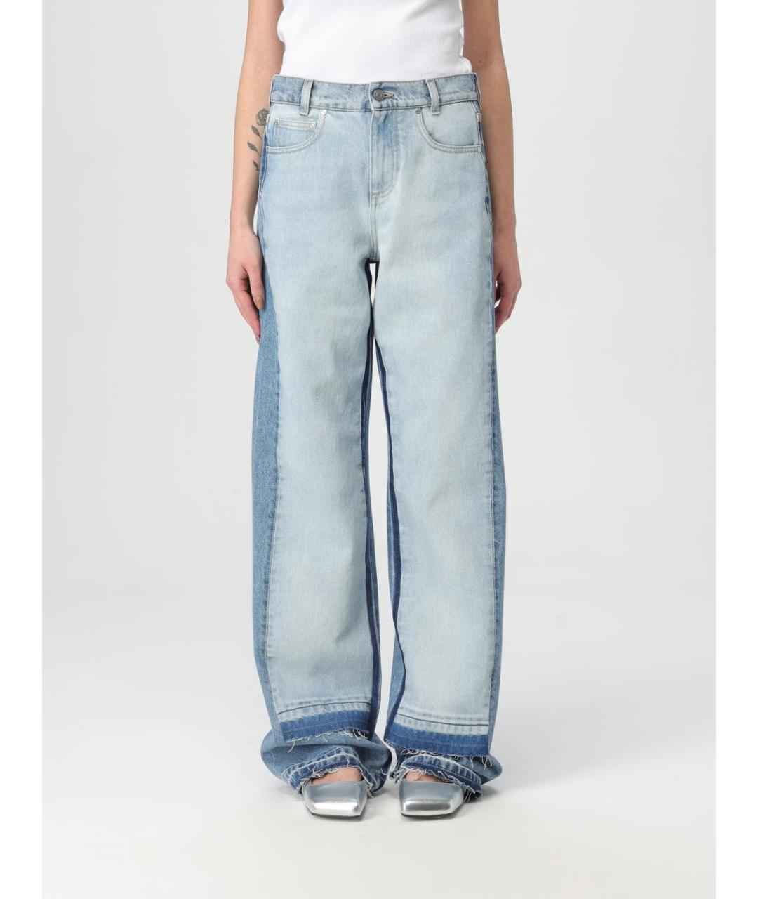 STELLA MCCARTNEY Голубые прямые джинсы, фото 2