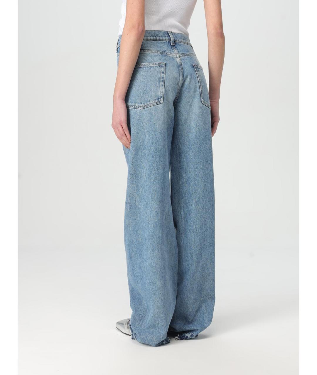 STELLA MCCARTNEY Голубые прямые джинсы, фото 4