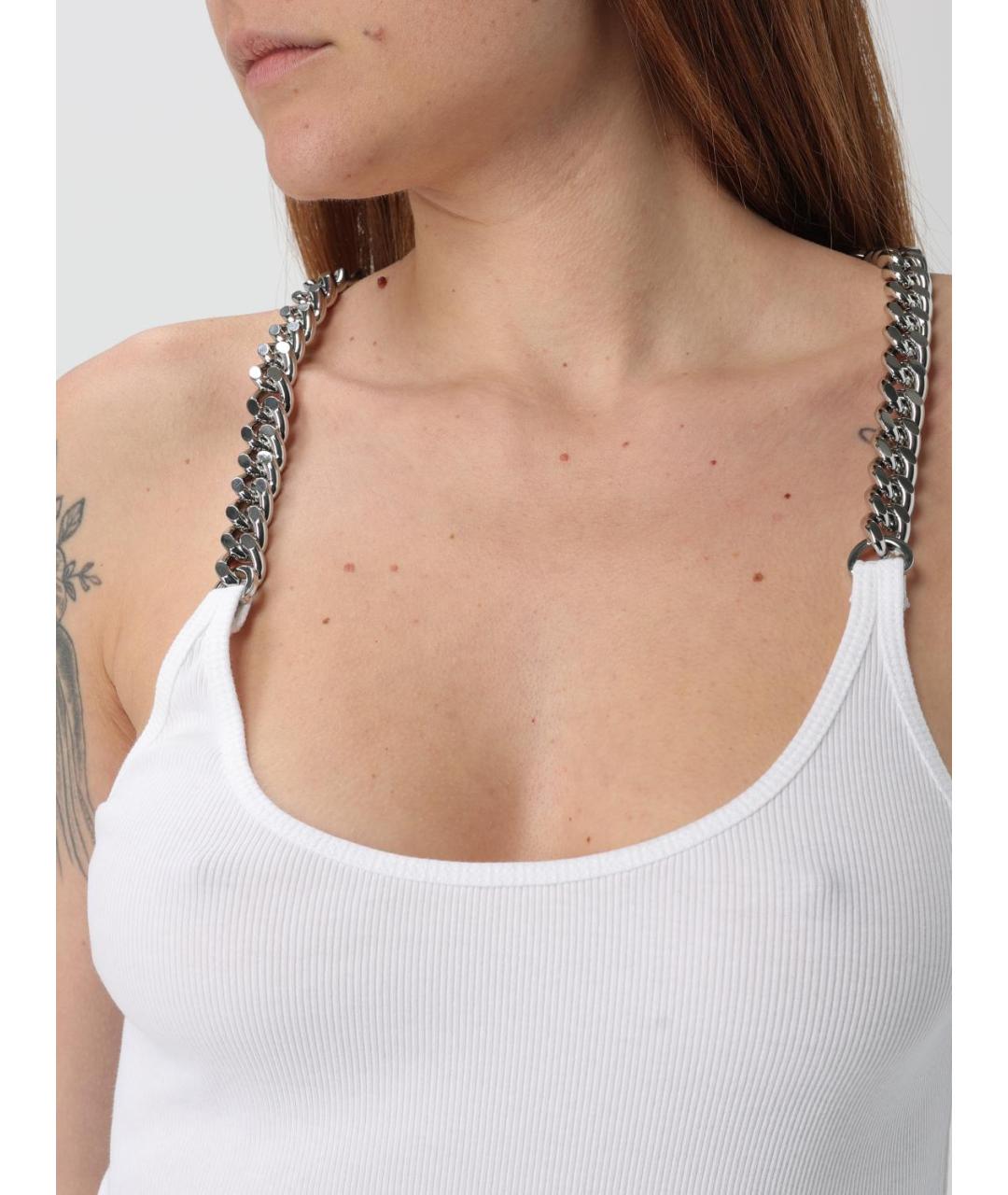 STELLA MCCARTNEY Белая майка, фото 6