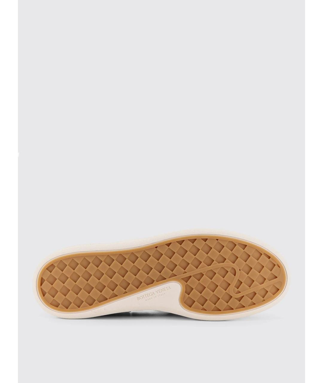 BOTTEGA VENETA Мульти кожаные слипоны, фото 4