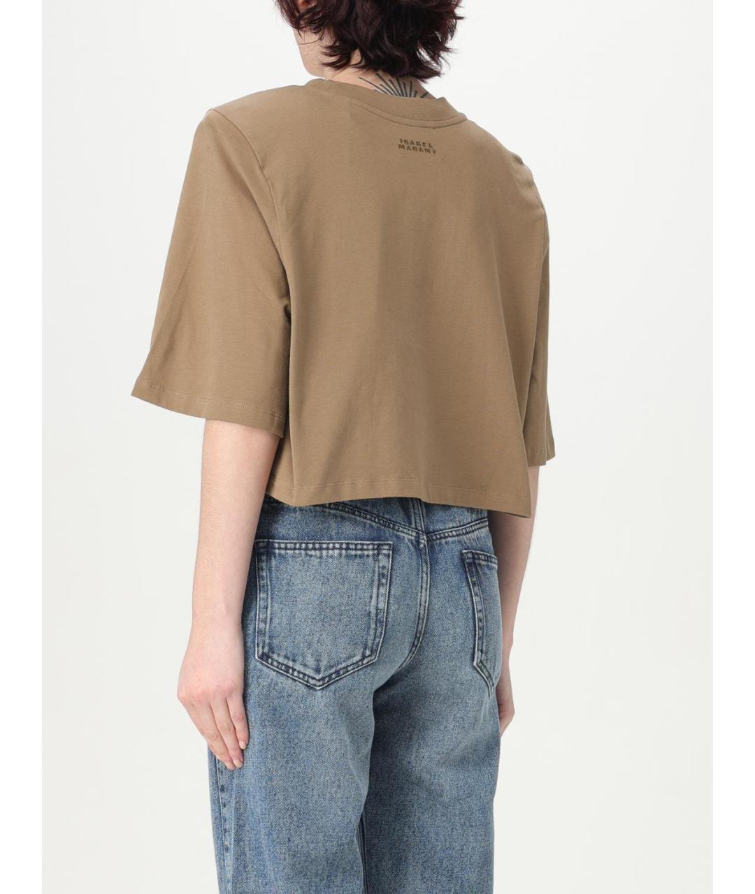 ISABEL MARANT Бежевая футболка, фото 2