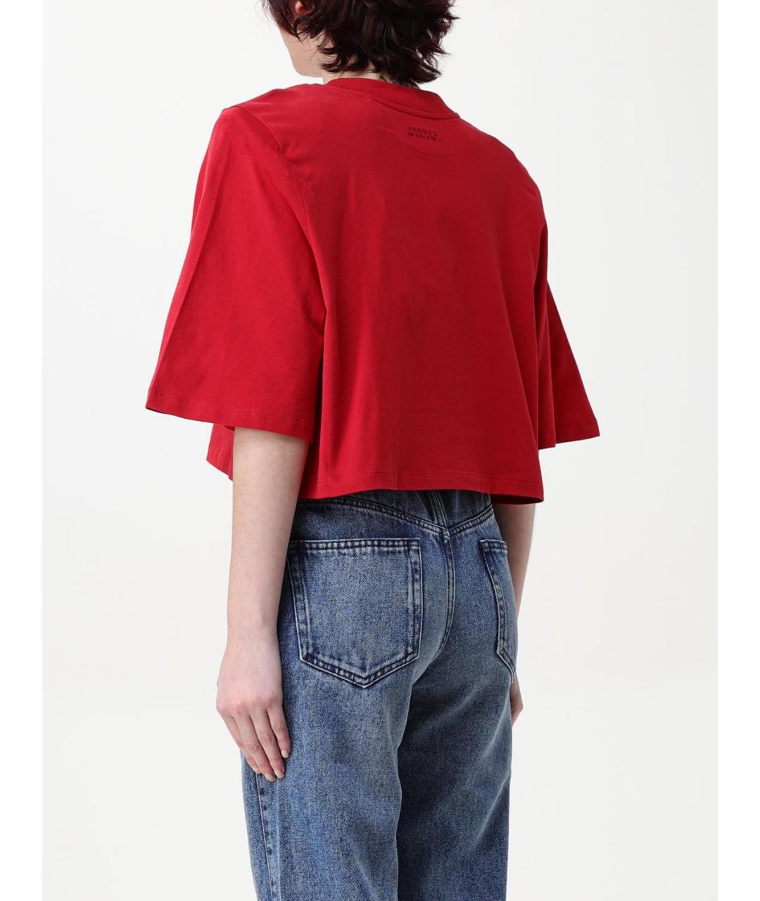 ISABEL MARANT Красная футболка, фото 2