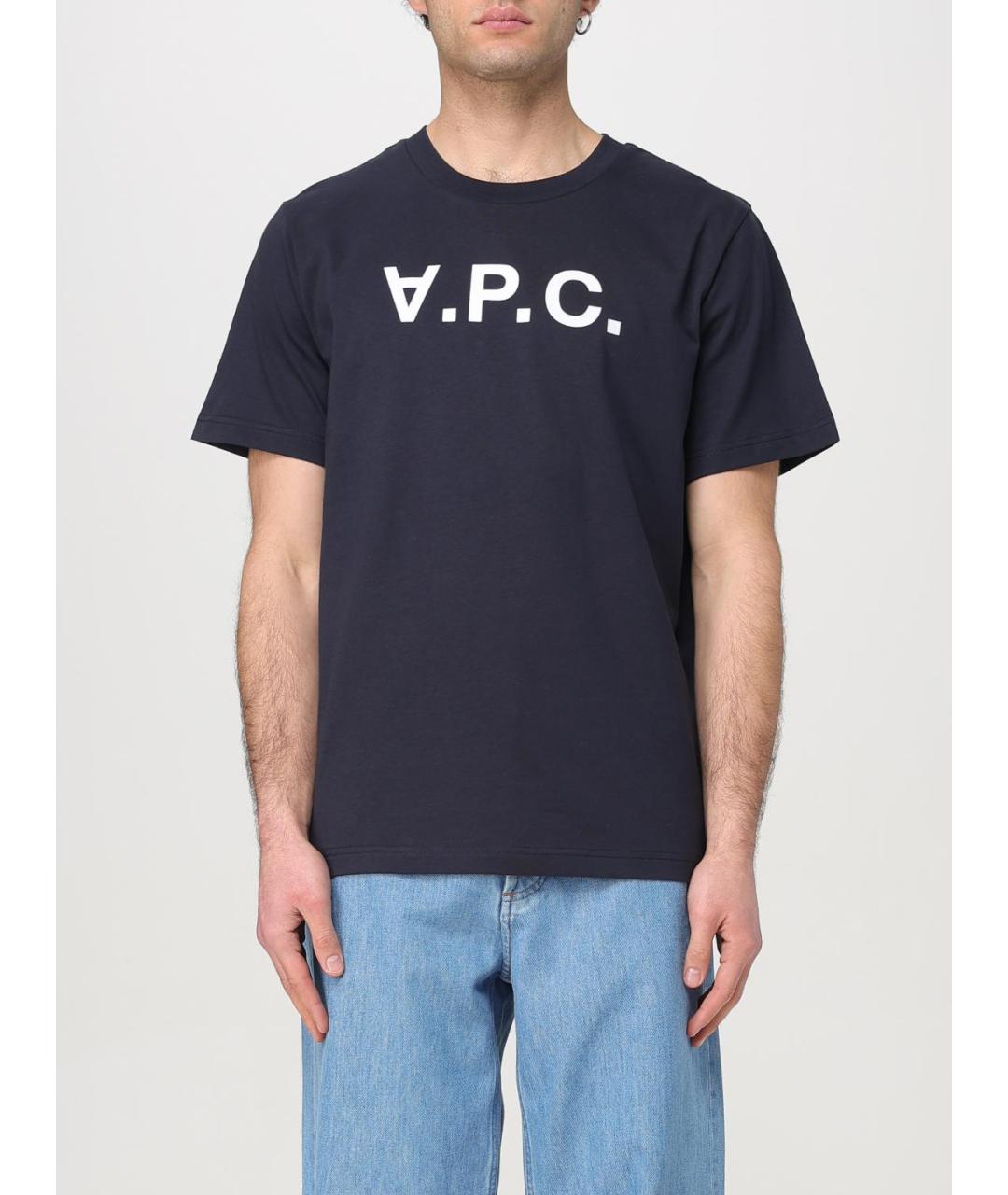 A.P.C. Синяя футболка, фото 2