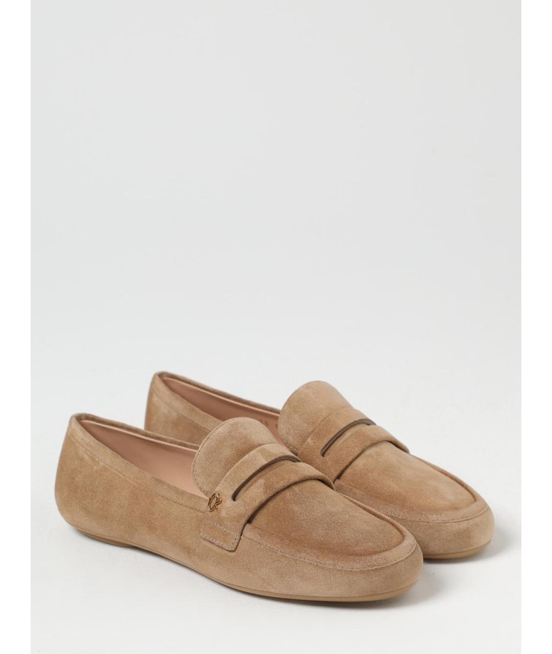 GIANVITO ROSSI Бежевые лоферы, фото 2