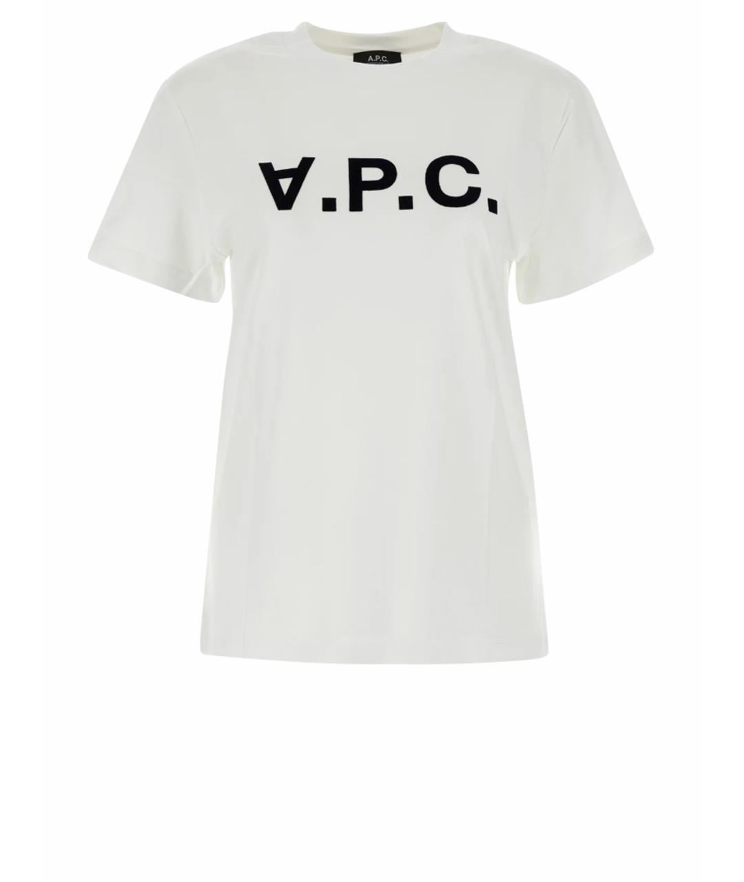 A.P.C. Белая футболка, фото 1