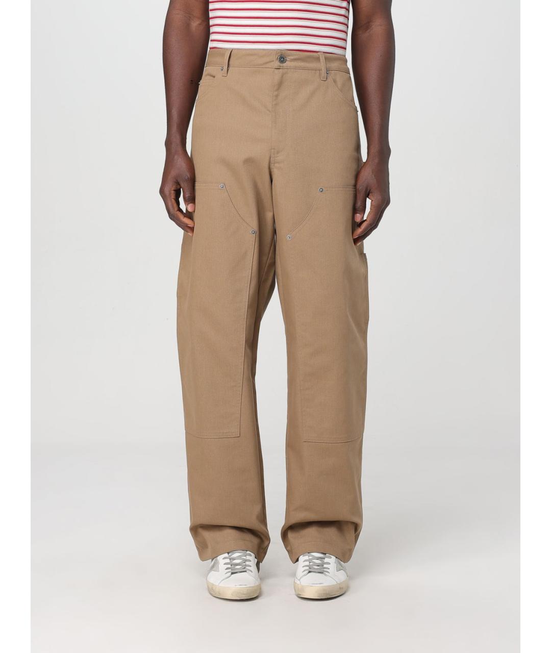 GOLDEN GOOSE DELUXE BRAND Бежевые повседневные брюки, фото 2