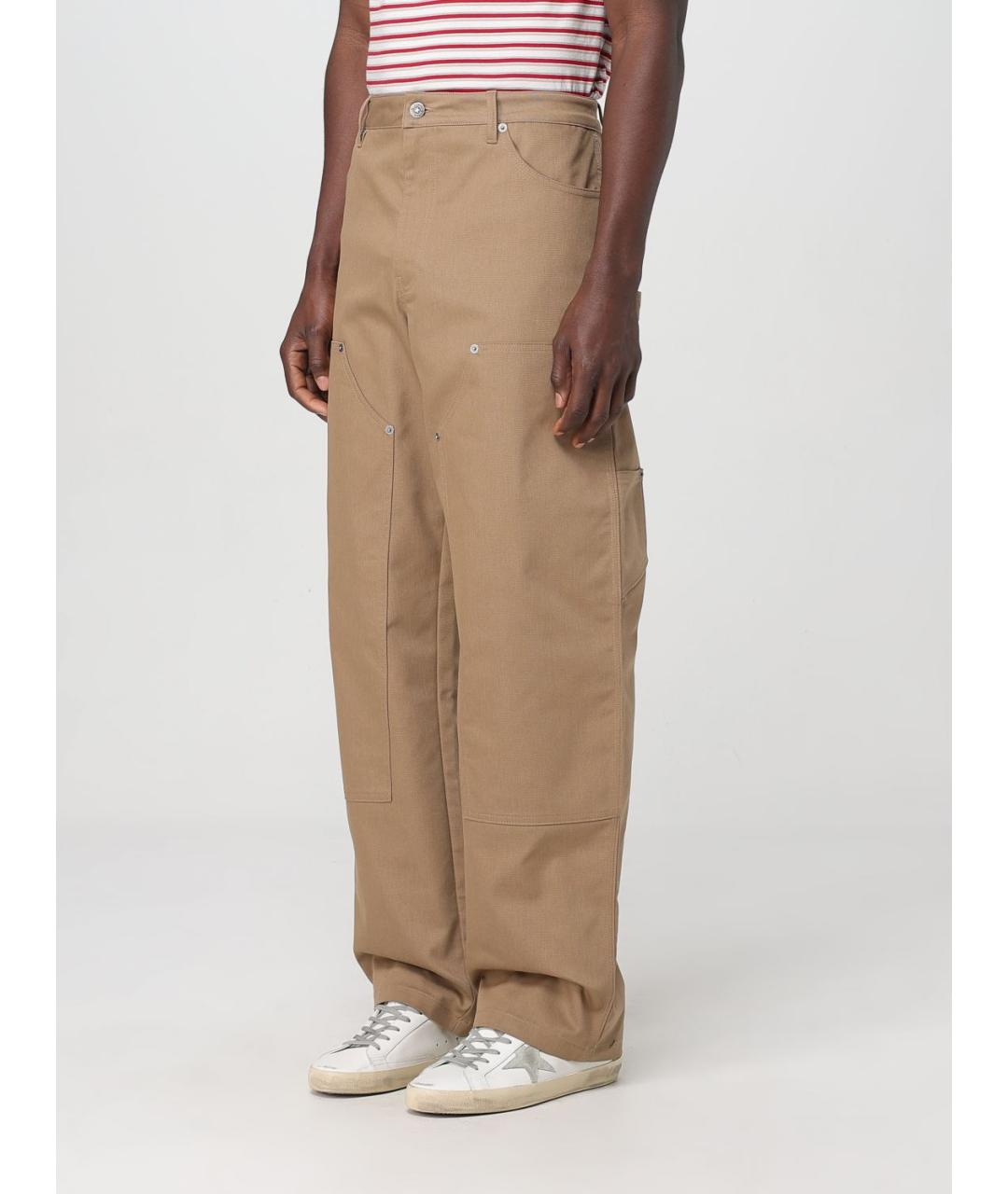 GOLDEN GOOSE DELUXE BRAND Бежевые повседневные брюки, фото 5