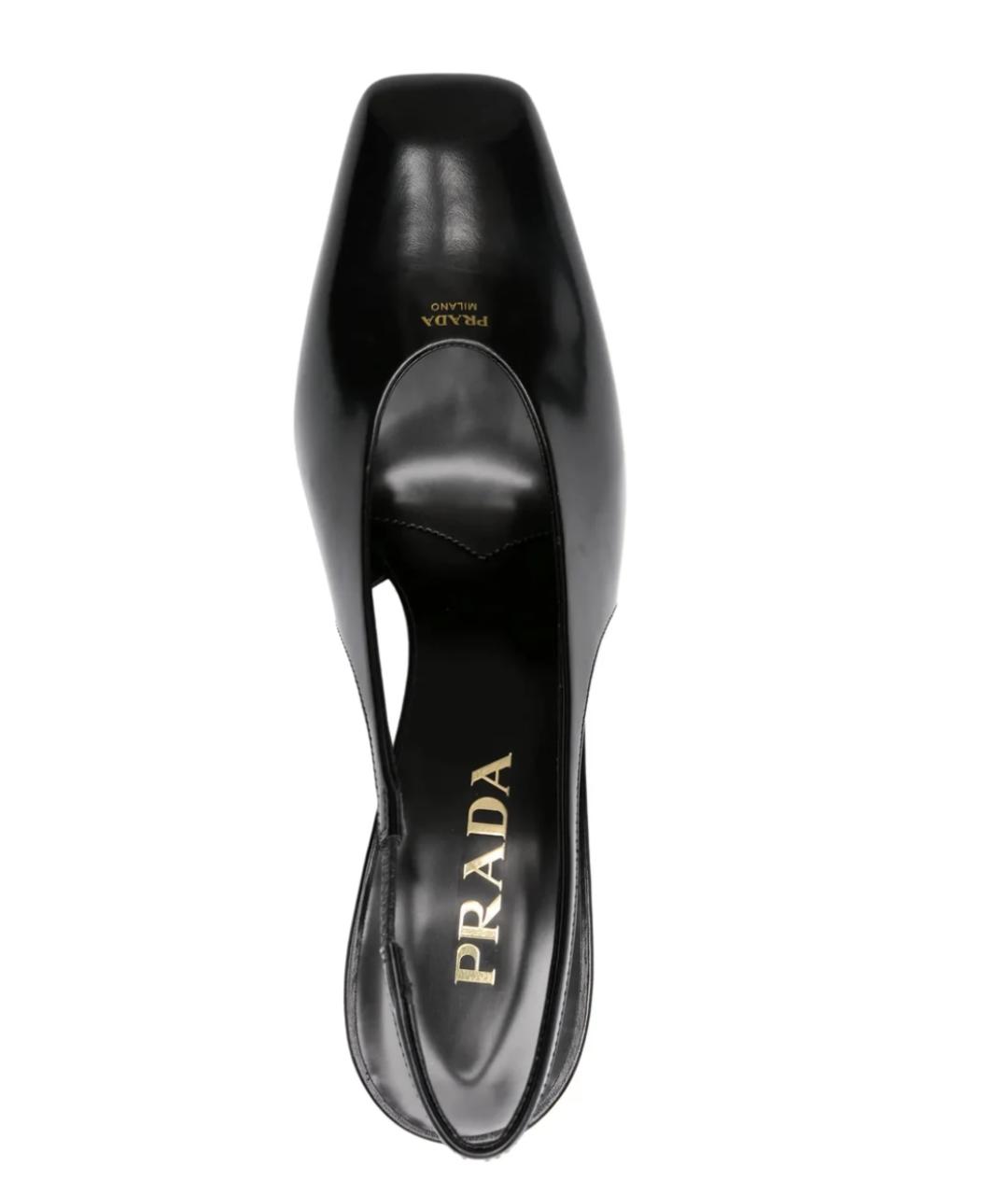 PRADA Черные туфли, фото 4