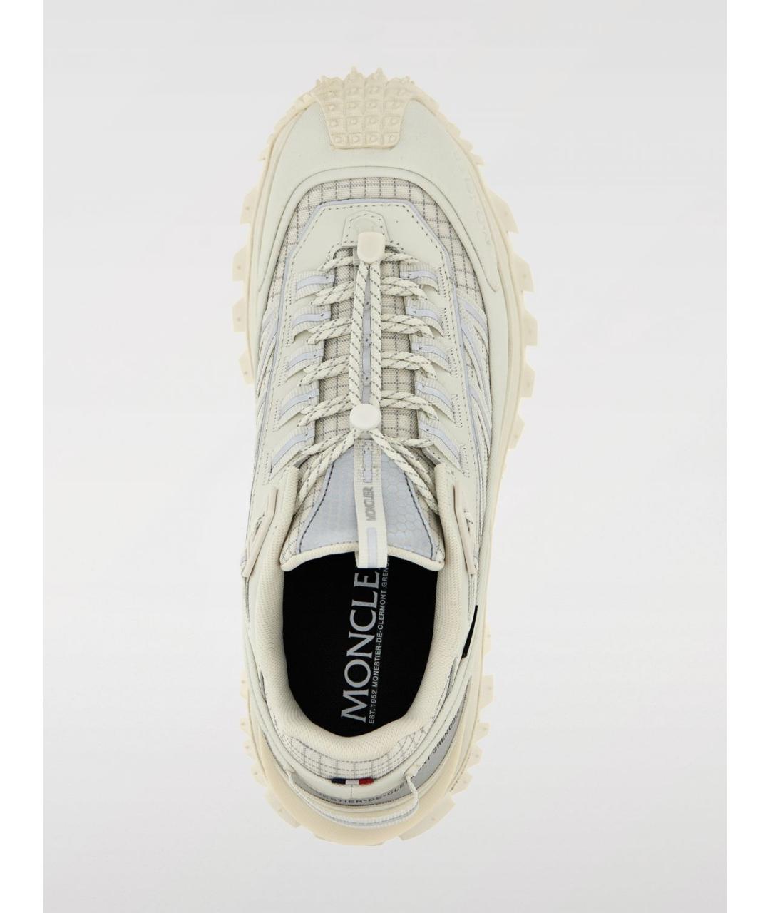 MONCLER Мульти синтетические низкие кроссовки / кеды, фото 4
