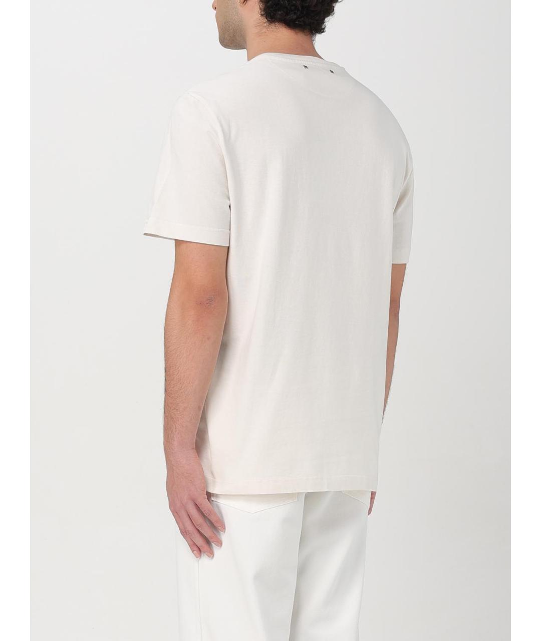 GOLDEN GOOSE DELUXE BRAND Белая футболка, фото 4