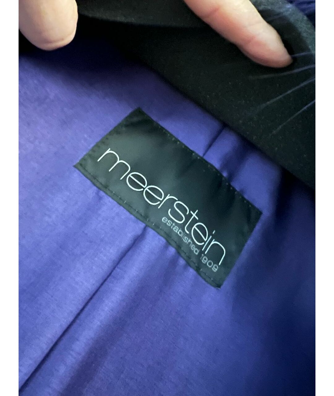 M.MEERSTEIN Фиолетовое кашемировое пальто, фото 5