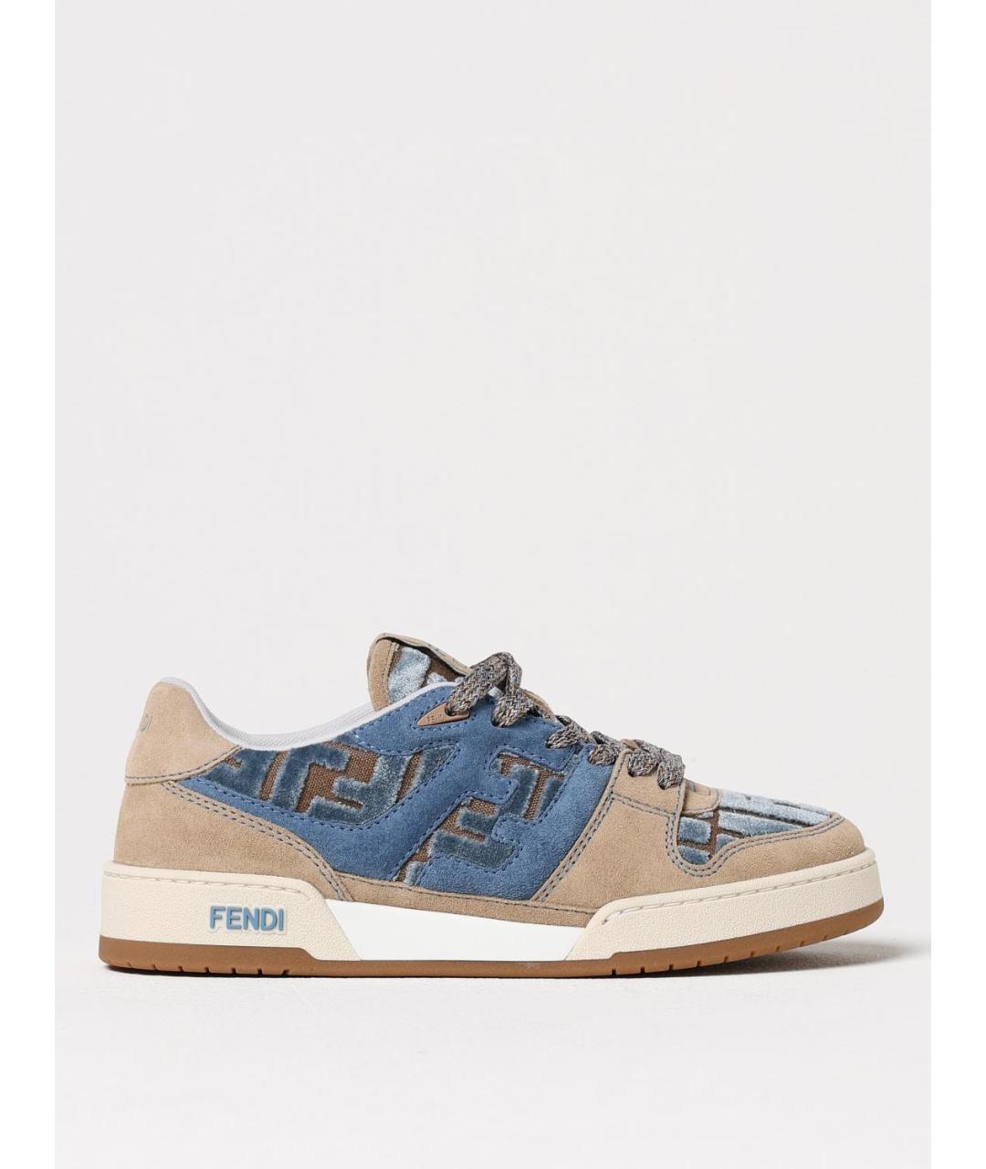 FENDI Мульти кеды, фото 5