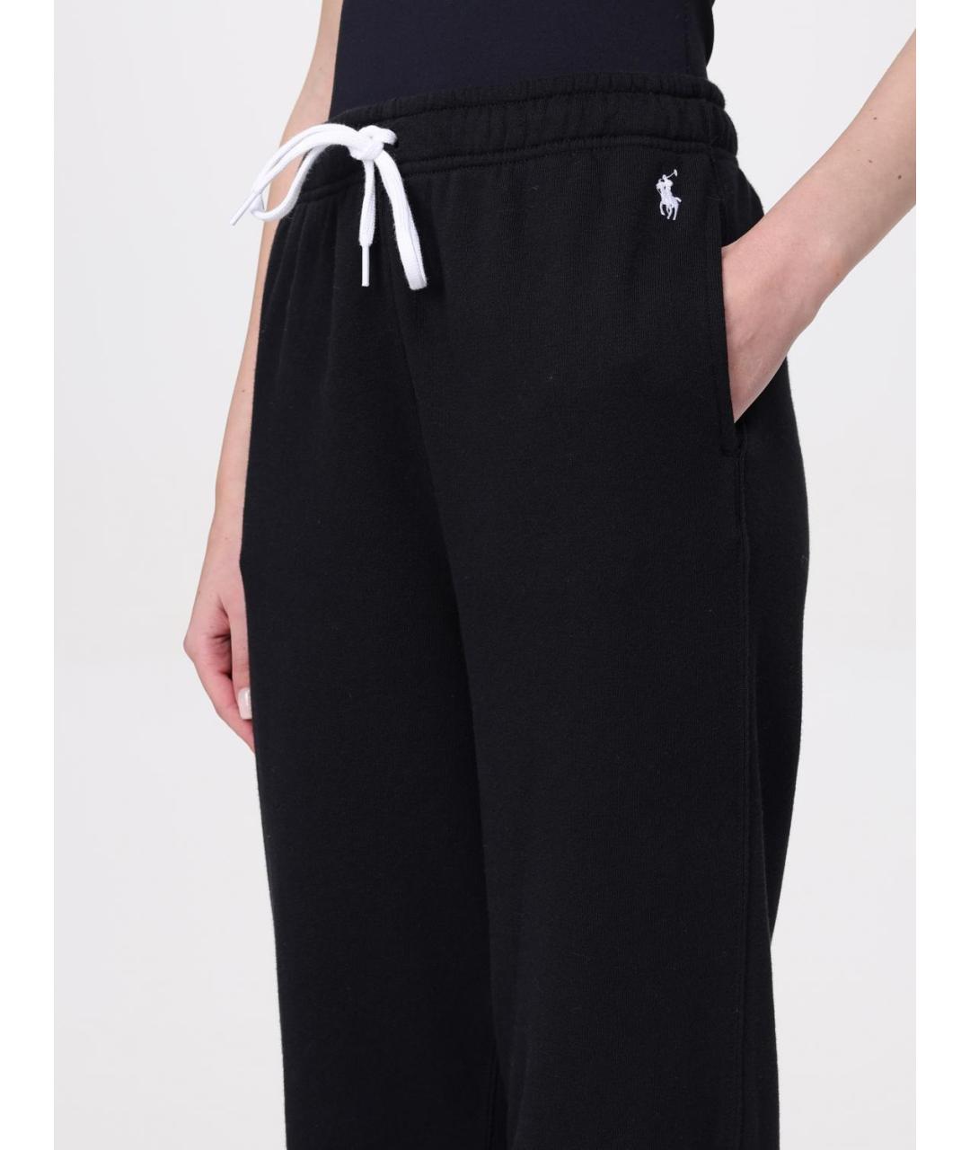 POLO RALPH LAUREN Черные прямые брюки, фото 5