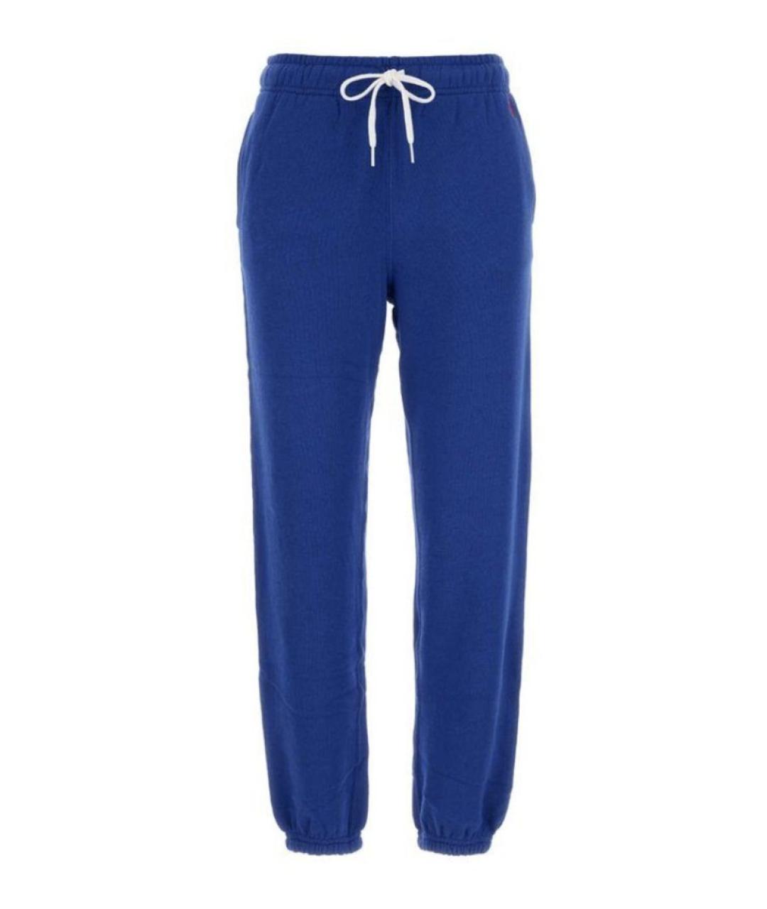 POLO RALPH LAUREN Синие прямые брюки, фото 1